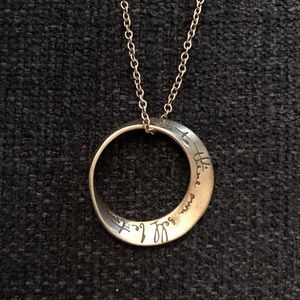 “To thine own self be true” necklace